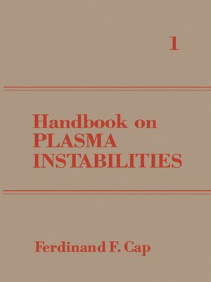 cover image of Handbook on Plasma Instabilities